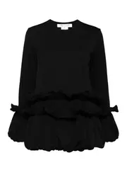 [COMME des GARCONS COMME des GARCONS] Polyester Pique Long Sleeve T-Shirt