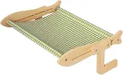 Cat Hammock - Space-Saving Cat Hammock | Cats Hammocks for Window | Cats Wall Furniture | Heavy-Duty Wooden Pet Furniture for Indoor Windowsill Bedside Balcony Patio