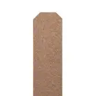 Composite Fence and Gate Picket - Dog Ear - Timber Brown (Brown) - 3/8in. x 5in.