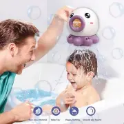 Octopus Fountain Bath Toy Water Jet Rotating Shower Bathroom Toy Summer Water To