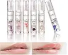 Lip Gloss Set, 6 PCS, Transparent Lip Balm, No-Sticky Lip Oil, Hydrating Liquid