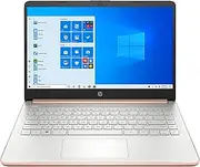 HP 2021 14 HD Laptop, Intel Celeron N4020 Processor, 4GB RAM, 64GB eMMC, Webcam, HDMI, Windows 10 S, 1 Year Office 365 , Google Classroom or Zoom Compatible, MD Accessories (Rose Gold)