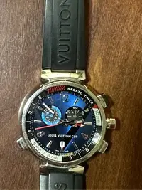 在飛比找Yahoo!奇摩拍賣優惠-LV 錶LOUIS VUITTON石英錶