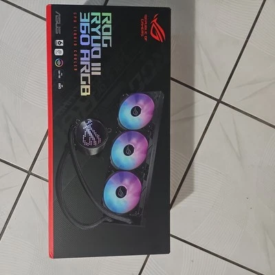 ASUS ROG RYUO III 360 ARGB All-in-one AIO Liquid CPU Cooler 360mm Radiator