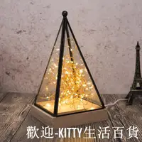 在飛比找蝦皮購物優惠-[KITTY生活百貨]火樹銀花創意LED裝飾床頭檯燈生日聖誕