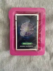 Who Wants To Be A Millionaire Card Mini Game - Game Number 1 - Factory Sealed