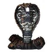 Edge Sculpture - Cobra Figure - Stone Resin - Garden & Home Decor Sculpture
