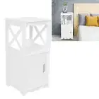 2 Layer Bedside Tables Side Table Nightstand Storage Drawer Shelf Bedroom Unit