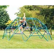 Plum Play Phobos Kids Metal Climbing Dome - Teal/Purple