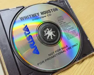 加國Interview訪談宣傳CD！WHITNEY HOUSTON惠妮休斯頓 I'm Your Baby Tonight