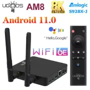 UGOOS AM8 Pro TV Box Amlogic S928X-J Android 11.0 WiFi6 8GB 64GB BT5.3 1000M