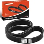 Engine Serpentine Drive Belt Compatible with Toyota, Mazda, Ford, Geo, GMC, International Harvester, Mercury & White/GMC Cars - Corolla, Van, RX-8, Escort, EXP, Prizm, Brigadier & More