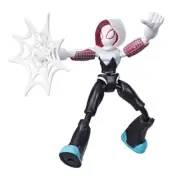 Marvel Spider-Man Bend and Flex 6-Inch Ghost-Spider Figure with Web Accessory