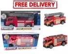 Fire Engine Toys Kids Children Light & Sound Diecast Emergency Vehicle Boys Girl