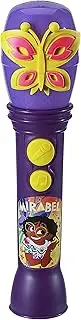 eKids Disney Encanto Toy Microphone for Kids, Built-in Music and Flashing Lights