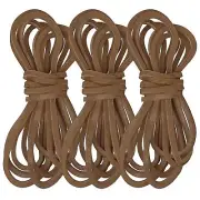 TOFL Logger Style Leather Boot Laces | 108 inch long | Comes in 1 or 3 Pairs