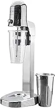 Classic Milkshake Maker Machine 2 Speeds Electric Milk Shaker Mixer With 29 OZ Cup Automatic Milk Foam Beverage Blender Protein Shaker Stainless Steel Drink Mixer For Cafes/Shakes/Bars