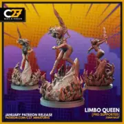 Magik 40mm Scale Miniature | Crisis Protocol Proxy | C27