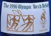 1996 Atlanta Olympic Torch Relay - Bringing the Flame - Coca-Cola Bottle 8oz