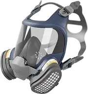 GVS Elipse Full Face Mask ABE1P3, One Size, with ABE1P3 Replaceable Filters Included