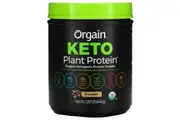Orgain, Keto, Organic Plant Protein Powder, Chocolate, 0.97 lb (440 g)