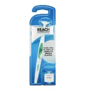 REACH Ultraclean Access Flosser Starter Kit, Unflavored, Plaque Remover For For