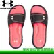 【全家遊戶外】㊣ UNDER ARMOUR 美國 女 Ignite VIII 拖鞋 桃紅/黑 1287319-004 /戶外休閒 輕便拖鞋 運動拖鞋