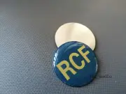 4pcs Replacement RCF Speaker logo Badge Emblem Non-Adhesive Aftermarket