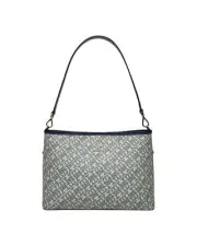 Tommy Hilfiger Julia Monogram Bucket Bag Shoulder Bag Women Blue
