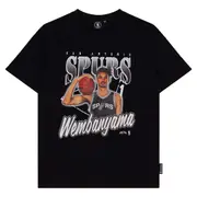 Junior's NBA San Antonio Spurs Victor Wembanyama Floyd Vintage Tee