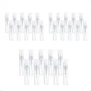 30Pcs Mini Clear 3ml Atomizer Fine Mist Empty Glass Bottle Spray Refillable Fragrance Perfume Scent Sample Bottle
