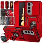 For Samsung Galaxy Z Fold 6 Fold5 4 Shockproof Stand Hinge Protect Pen Slot Case