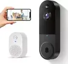 Smart Video Doorbell Camera Wireless with Ring Chime, Human Motion Detection....