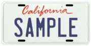 California License Plate - Custom Personalized Your Name, Text or Number