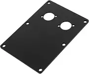 Abaodam Speaker Wall Plate Sub Box Terminal Plate for Diy Speaker Systems Plastic 162 * 112 * 3.8mm