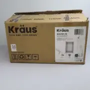 Kraus KHU101-10 Standart PRO 10" Undermount Single Basin Stainless Steel Sink