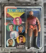 Star Trek Klingon 8" Cloth Figure Retro Style Packaging Diamond Select EMCE