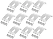 Artibetter 10pcs Curtain Installation Code Vertical Fixation Brackets Window Blind C Clips Restorer Tool Hotfix Tool Curtain Bracket Support C Bracket White Venetian Blinds Metal Mini