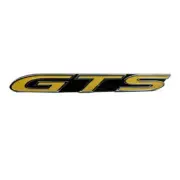 Genuine Holden Badge GTS Yellow with Chrome Rim Grille Badge for HSV VE VF GTS