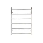 Forme 520 x 680mm 6 Bar Round Heated Towel Rail