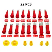 Caulking Caulk Nozzle Applicator Finisher Glue Silicone Sealant Finishing Kit