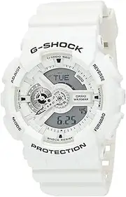 [Casio] G-Shock GA-110MW-7A 110 Series Analog Digital White Strap Men's Watch, White Dial, 55 × 51.2 × 16.9 mm