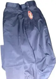 Adams Umpire Pants Navy Blue Size 28 Combo Flat Front W/T