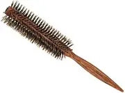 N.B.A.A.) Soft Roll Brush 35 Natural Wood NB-BSN35