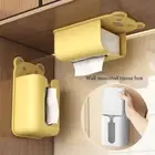 Multifunctional Mask Storage Box Tissue Box Adhesive Tissue Wall Mounted