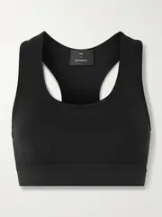 [WARDROBE.NYC] WARDROBE.NYC - + Rhw Stretch-jersey Sports Bra - Black - small small Black