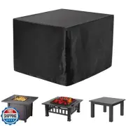 WOMACO Heavy Duty Patio Table Cover, Gas Firepit Cover Waterproof Outdoor Fur