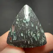 Natural Amygdaloidal Agate Cabochon 26x23.5x5.5mm High Quality 20.5 ct