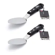 2x Jasart Elevate Pro #14 Metal Palette Knife 35x27cm Painting Spatula Large BLK