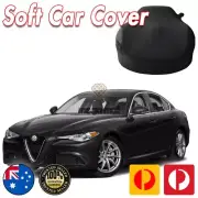 Spandex Car Cover for Alfa Romeo Guilia Softline Black Washable (for: Alfa Romeo)